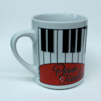 piano teacher mug
