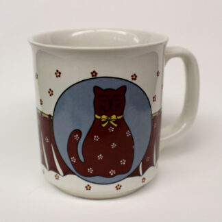 country cat mug