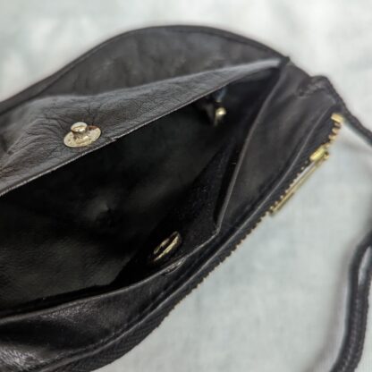 Soft leather Purse - snap front feature