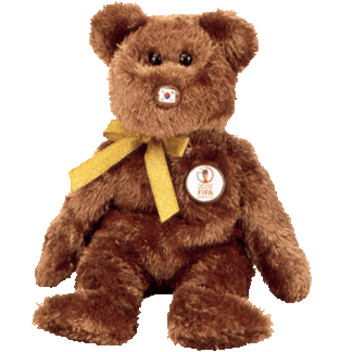 Ty Beanie Baby - Champion the FIFA Bear (KOREA)