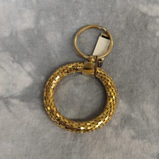 gold plated key ring