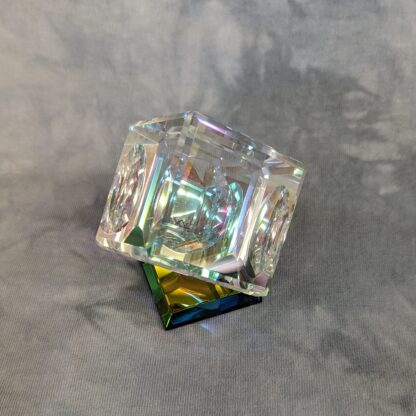 Crystal Cube - from angle