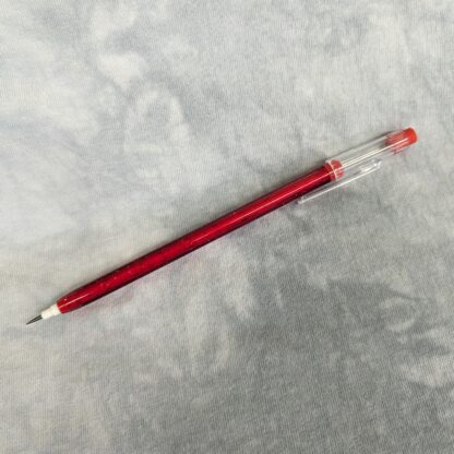 BENSIA non-sharpening pencil, red glitter barrel