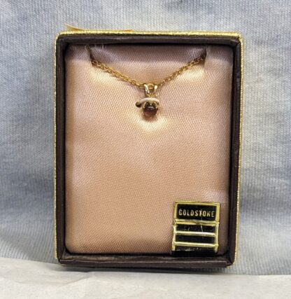 Eterna-Klad Genuine Goldstone Pendant Necklace