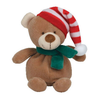 TY Jingle Beanie Baby - FLAKES the Bear