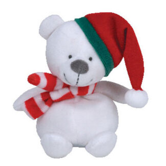 TY Jingle Beanie Baby - FREEZINGS the Bear
