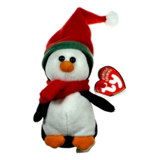 TY Jingle Beanie Baby - SLEDDY the Penguin
